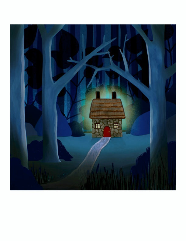 Cozy Cottage art print