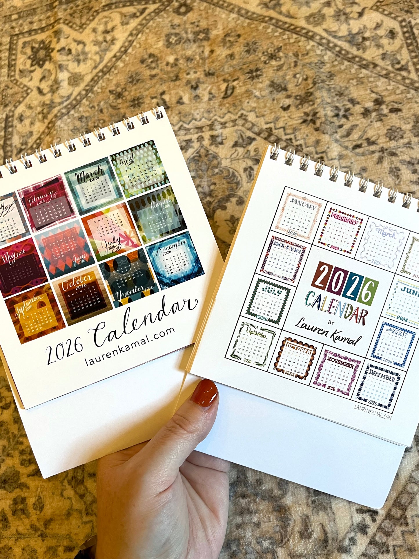 2026 Desktop Calendar—style 2